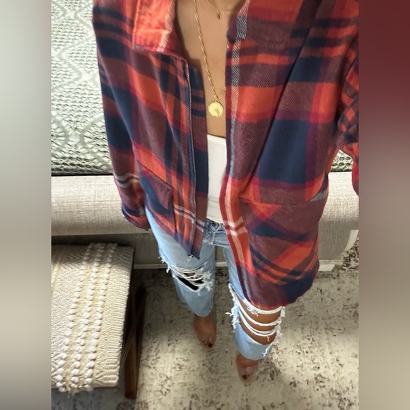 New🤎Cozy vibes Shacket - Picture 4 of 12